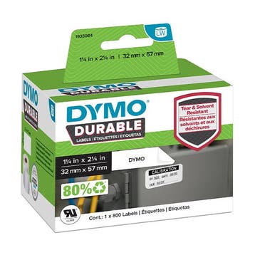 Dymo 1933084 / 2112289 duurzame multifunctionele etiketten, Verzenden, Nieuw, Dymo