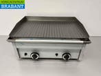 RVS Saro Bakplaat Fry Top 600 GR Aardgas Propaan GAS Horeca, Ophalen of Verzenden, Nieuw zonder verpakking