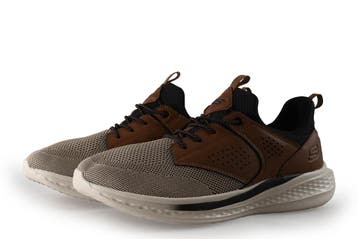 Skechers Instappers in maat 42 Bruin, Bruin, Verzenden, Overige typen, Zo goed als nieuw
