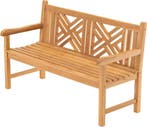 Teak Tuinbank - Deco - 150cm, Verzenden, Nieuw