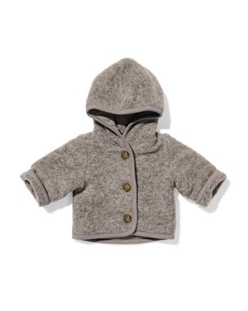 HEMA Newborn jas met wol bruin, Verzenden, Nieuw