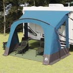 vidaXL Caravan Tent 3-Persoon met dak Blauw 330 x 252 x 245, Verzenden, Nieuw
