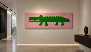 Hamelink - Green Pink Crocodile