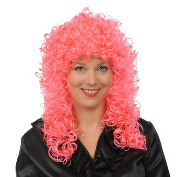 Roxy Wetlook Pruik Luxe Pink, Verzenden, Nieuw