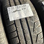 2 x Pirelli Sottozero Winter 210 235-55-18 Winterbanden 6mm, 18 inch, Gebruikt, 235 mm, Band(en)