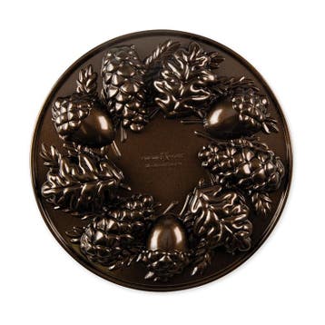 Nordic Ware Bladeren Bakvorm Rond, Verzenden, Nieuw