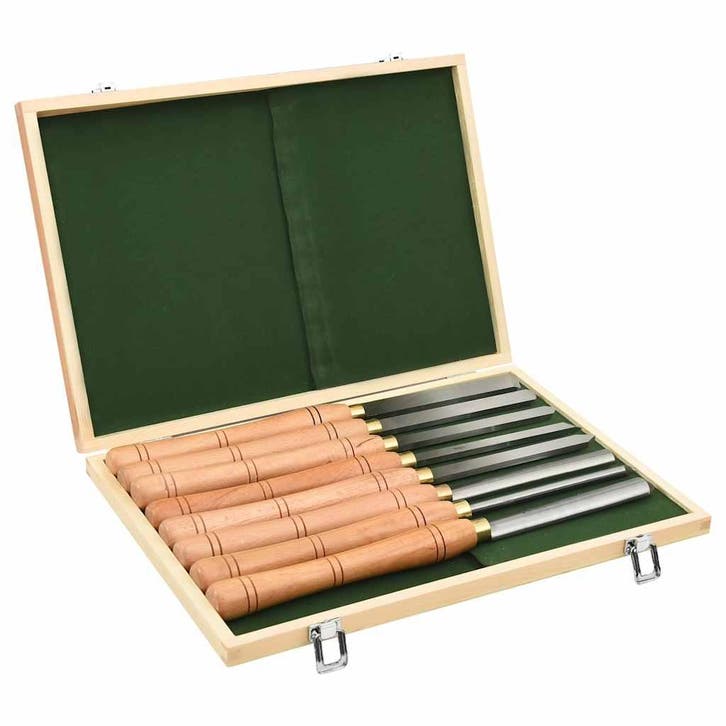 vidaXL 8-delige draaigereedschapsset HSS, Doe-het-zelf en Verbouw, Gereedschap | Handgereedschap, Nieuw, Verzenden