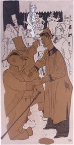 Handjeplak om de vrede (lijst optie, Lithos), Verzenden