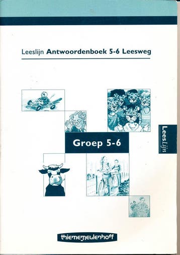 Leeslijn versie 2 Antwoordenboek Leesweg 5-6, Verzenden, Nieuw