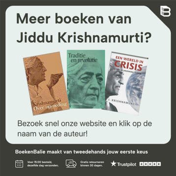 Wat doe jij met je leven ?! - Jiddu Krishnamurti, Boeken, Esoterie en Spiritualiteit, Verzenden, Gelezen, Jiddu Krishnamurti