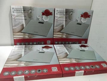 4x Digitale weegschaal Royalty Line, Nieuw