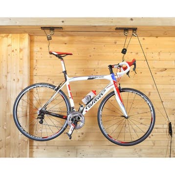 Fietslift - plafondlift  fiets met haken - plafondhaken -, Fietsen en Brommers, Fietsaccessoires | Overige Fietsaccessoires, Ophalen of Verzenden