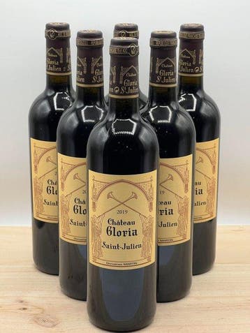 2019 Château Gloria - Saint-Julien - 6 Fles (0,75 liter), Nieuw