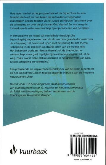 In den beginne en verder 9789055604425, Verzenden, Zo goed als nieuw