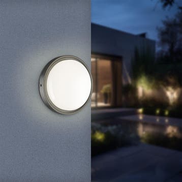 LED Buiten Wandlamp met Bewegingssensor - Brinton LED, Kunststof, Nieuw, Ophalen of Verzenden, Hanglamp