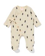 HEMA Takkie en Siepie newborn boxpakje jersey strepen ecru, Verzenden, Nieuw