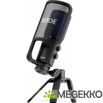 RDE Rode NT-USB+ Zwart PC-microfoon, Muziek en Instrumenten, Microfoons, Verzenden, Nieuw