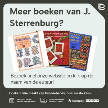 Antieke merklapmotieven in kruissteek / Cantecleer, Verzenden, Gelezen, J. Sterrenburg