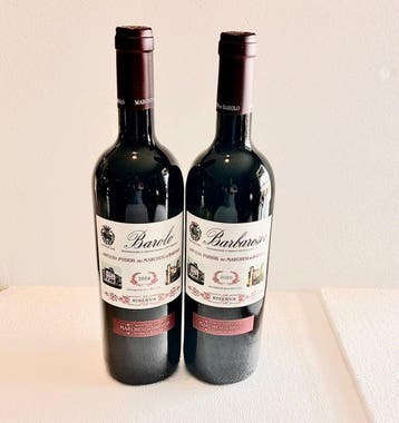 2016 Barolo & 2016 Barbaresco, Marchesi di Barolo - Barolo, Nieuw