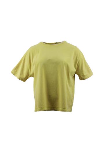 American Vintage T-shirt in maat S Geel, Kleding | Dames, American Vintage, Verzenden, Gedragen, Geel