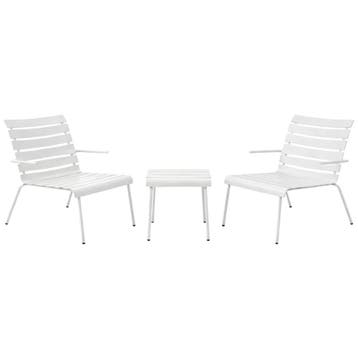Serax X Maarten Baas Loungeset Off-white Aligned - Tuinset -, Tuin en Terras, Ophalen of Verzenden, Zo goed als nieuw, Aluminium