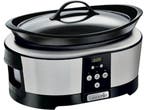 CrockPot CR605 - Slow Cooker 5,7L - Digitaal programmeerbaar, Verzenden, Zo goed als nieuw