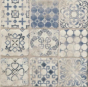 Vloertegel/Wandtegel Imola Decortegel Alzulaco Blauw 33x33, Keramiek, Nieuw, Ophalen of Verzenden, 20 tot 40 cm