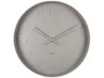 Karlsson Mr. Grey - Wandklok - Ø51cm - Grijs, Verzenden, Nieuw