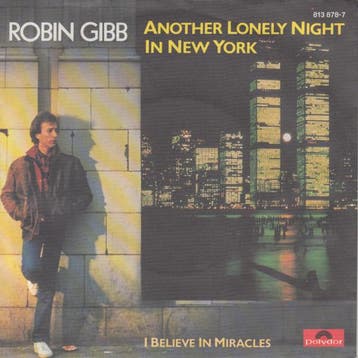 vinyl single 7 inch - Robin Gibb - Another Lonely Night I..., Verzenden, Zo goed als nieuw, 7 inch, Pop