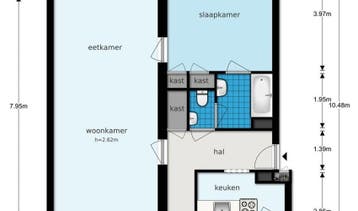 Te Huur 2 Kamer Appartement De Boelelaan In Amsterdam, Direct bij eigenaar, Appartement, Amsterdam, Amsterdam