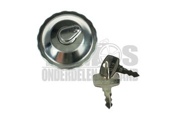 Tankdop bajonet 30mm met slot chroom A3 / A35, Ophalen of Verzenden, Nieuw, DMP