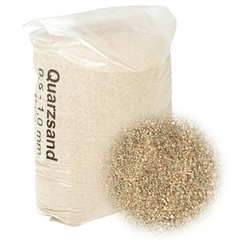 vidaXL Filterzand 25 kg 0,5-1,0 mm, Verzenden, Nieuw