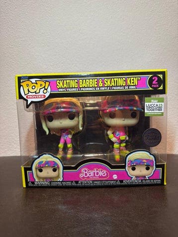 Funko - Funko Pop - Barbie & Ken Pattinaggio 2 Pack