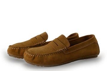 Polo Ralph Lauren Instappers in maat 39 Bruin, Polo Ralph Lauren, Bruin, Verzenden, Instappers