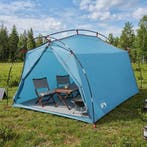vidaXL Tunneltent Blauw 2-persoons 185T Polyester met PU, Verzenden, Nieuw, Tot en met 2
