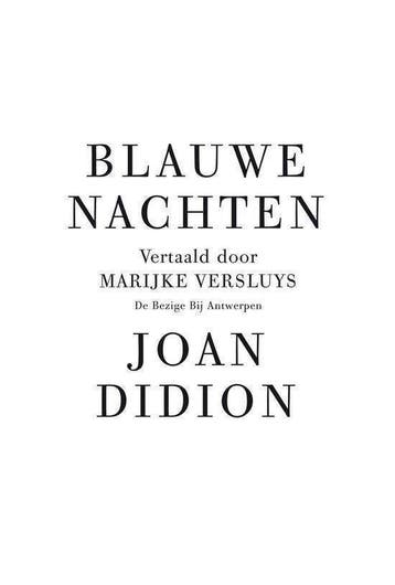 Blauwe nachten, Boeken, Ophalen of Verzenden, Nieuw