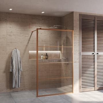 Aanbieding: BWS Inloopdouche Frame 80x200 cm 8mm NANO Glas, Ophalen of Verzenden, Nieuw