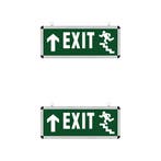 LED Noodverlichting Exit - 2 Pack - Rabonta Omhoog - Hangend, Ophalen of Verzenden, Nieuw