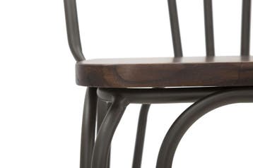 STOEL HARLEM 54X45X102 SET VAN 2 STUKS (ZITHOOGTE CM 61) -, Ophalen of Verzenden, Nieuw