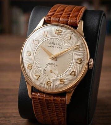 ARLON - Swiss Made Manual Wind Mens Watch - Zonder, Nieuw