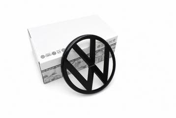 Volkswagen Golf 4 (1J/1K) logo - zwart, Ophalen of Verzenden, Nieuw, Volkswagen