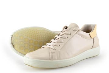 Ecco Sneakers in maat 38 Beige, Ecco, Verzenden, Beige, Sneakers of Gympen