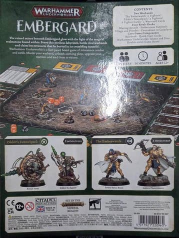Warhammer Underworlds Embergard (Warhammer nieuw), Hobby en Vrije tijd, Wargaming, Ophalen of Verzenden, Nieuw