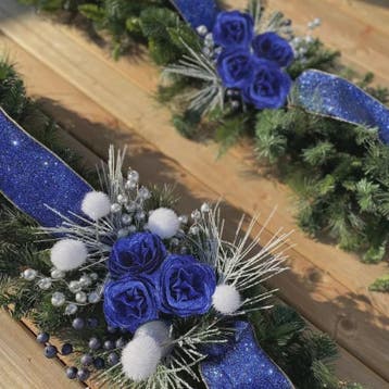 Glitter Rozen Boeket - Kunstbloemen voor Kerst, Valentijnsda, Huis en Inrichting, Verzenden, Nieuw