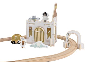 Tryco Houten Treinbaanset - Uitbreidingsset Fantasie, Verzenden, Nieuw