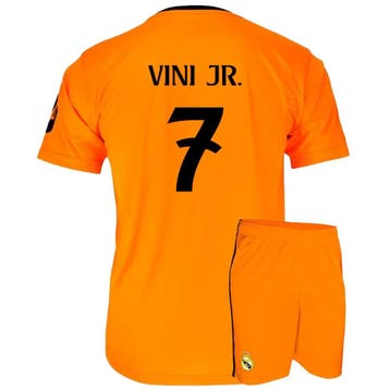 Real Madrid Voetbaltenue Vini JR. Uit - Kind, Verzenden, Nieuw