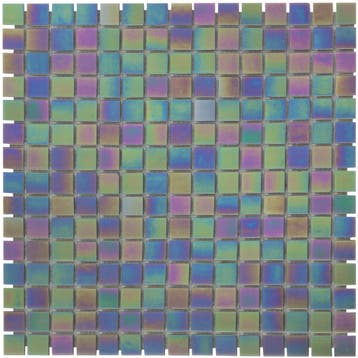 Wand & Vloer Mozaïek Tegels Factory Glas Mix Licht - Matje, Nieuw, Ophalen of Verzenden, 20 tot 40 cm, 10 m² of meer