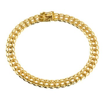 Armband - 18 karaat Geel goud, Sieraden, Tassen en Uiterlijk, Armbanden, Nieuw