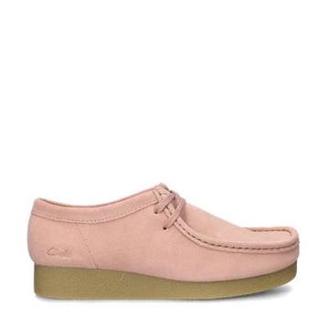 Clarks Wallabee veterschoenen voor dames in het Roze, Verzenden, Nieuw, Wandelschoenen, Roze