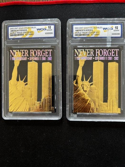 WCG Gold 23Kt - 14 Verzegelde kaart, Verzamelen, Overige Verzamelen